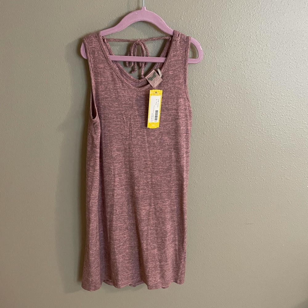 Paper Crane Davinia Back-tie Shift Dress